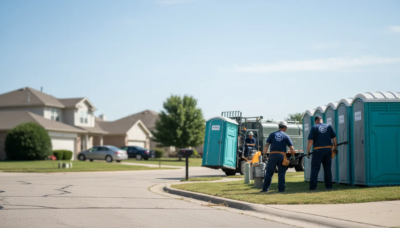Porta Potty Rental in Eva, TN near me